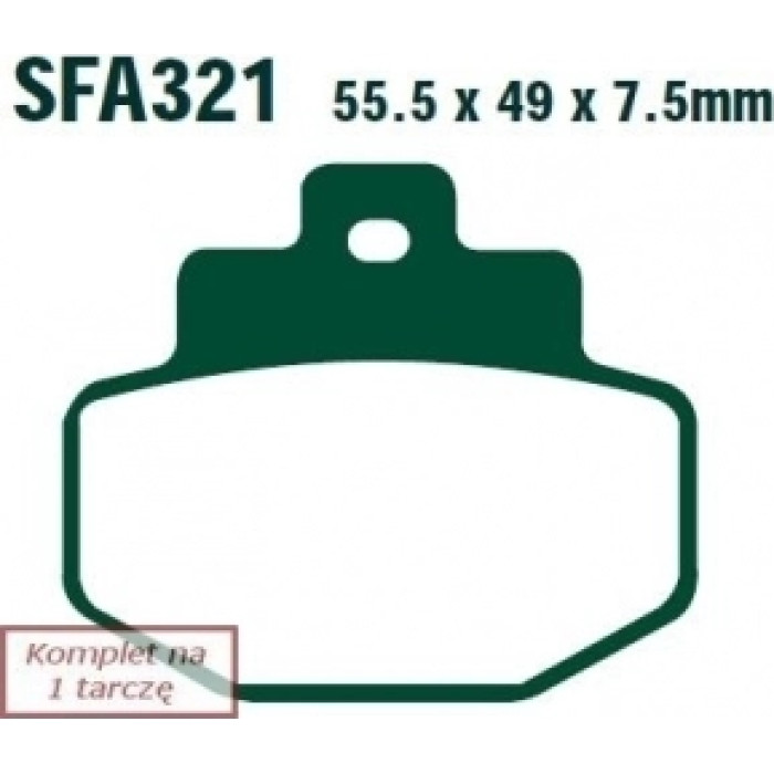 EBC Bremsklötze FA321SFA