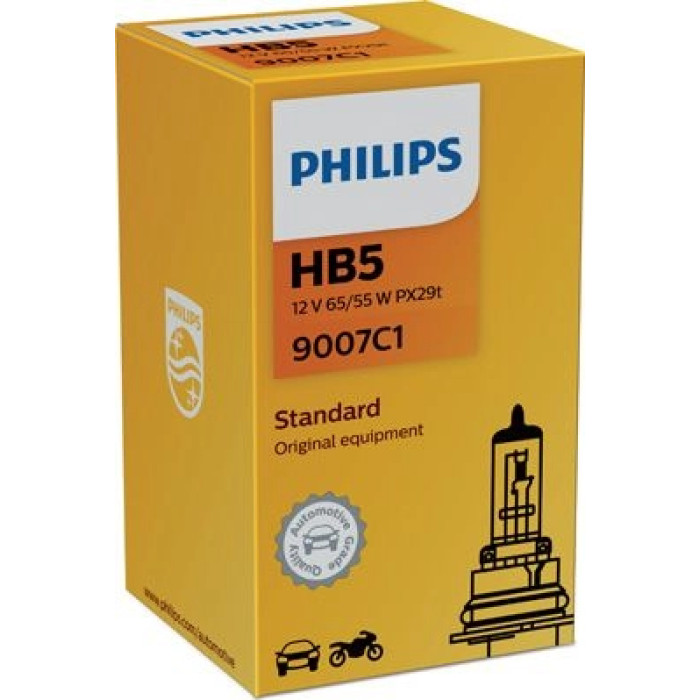 9007C1 PHILIPS HB5 Halogenlampe 12 V 65/55 W PX29t, 1 Stück - 9007C1 - l 9007C1 PHILIPS HB5 Halogenlampe 12 V 65/55 W PX29t, 1 Stück - 9007C1 - l