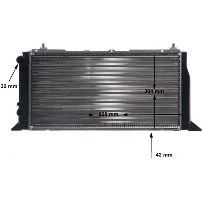 MAHLE Kühler, Motorkühlung CR 397 000S MAHLE Kühler, Motorkühlung CR 397 000S