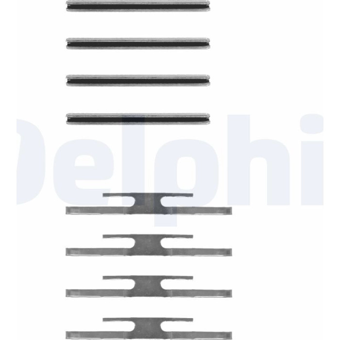 Delphi Bremsbelag-Zubehörsatz LX0035 Delphi Bremsbelag-Zubehörsatz LX0035