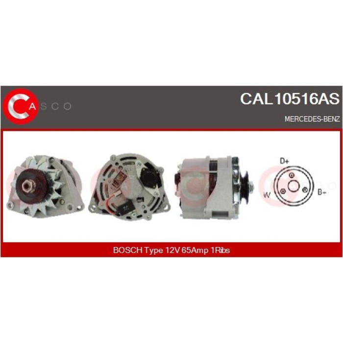 CASCO Generator CAL10516AS CASCO Generator CAL10516AS