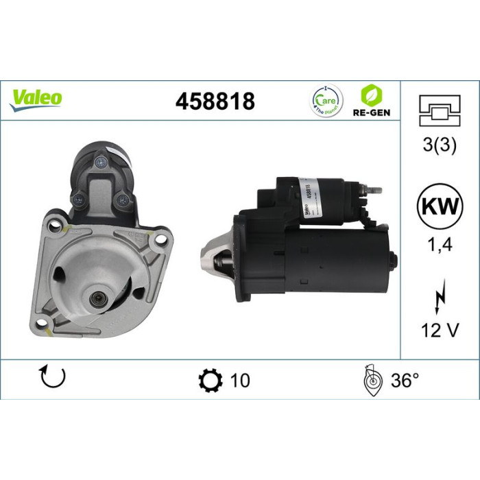 Valeo Lichtmaschine 458818