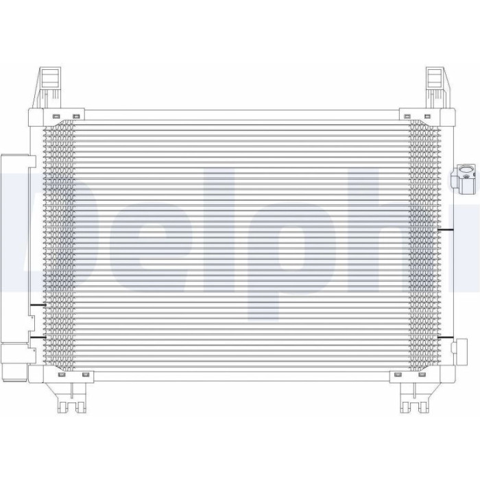 Delphi Klimakondensator TSP0225626 Delphi Klimakondensator TSP0225626