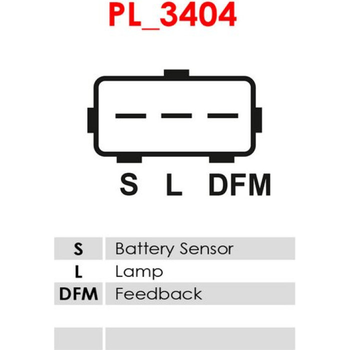 AS-PL Lichtmaschinenregler ARE0010 AS-PL Lichtmaschinenregler ARE0010