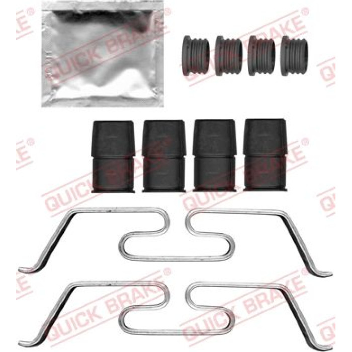 Quick Brake Zusatzsatz für Scheibenbremsbeläge 109-0090 Quick Brake Zusatzsatz für Scheibenbremsbeläge 109-0090