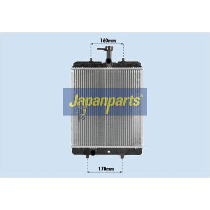 Japanparts Motorkühler RDA033068 Japanparts Motorkühler RDA033068