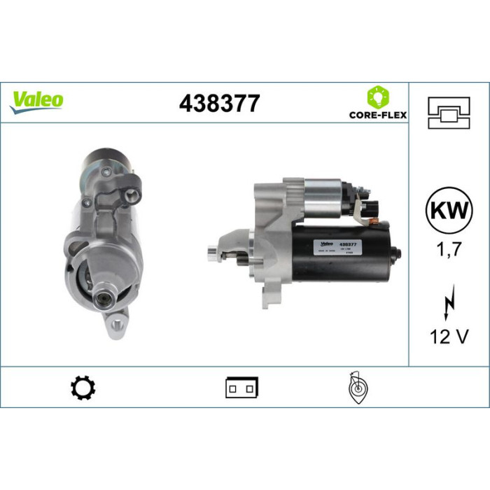 Valeo Anlasser 438377