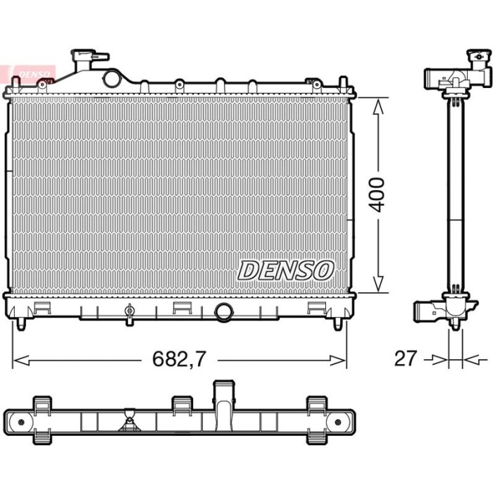 Denso Motorkühler DRM45058