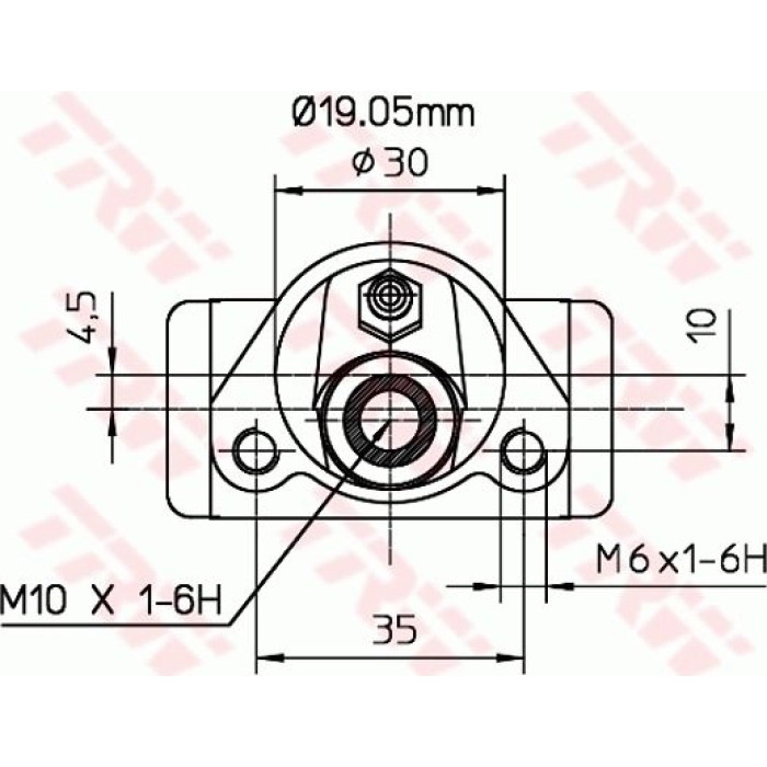 TRW Radbremszylinder BWD110 TRW Radbremszylinder BWD110