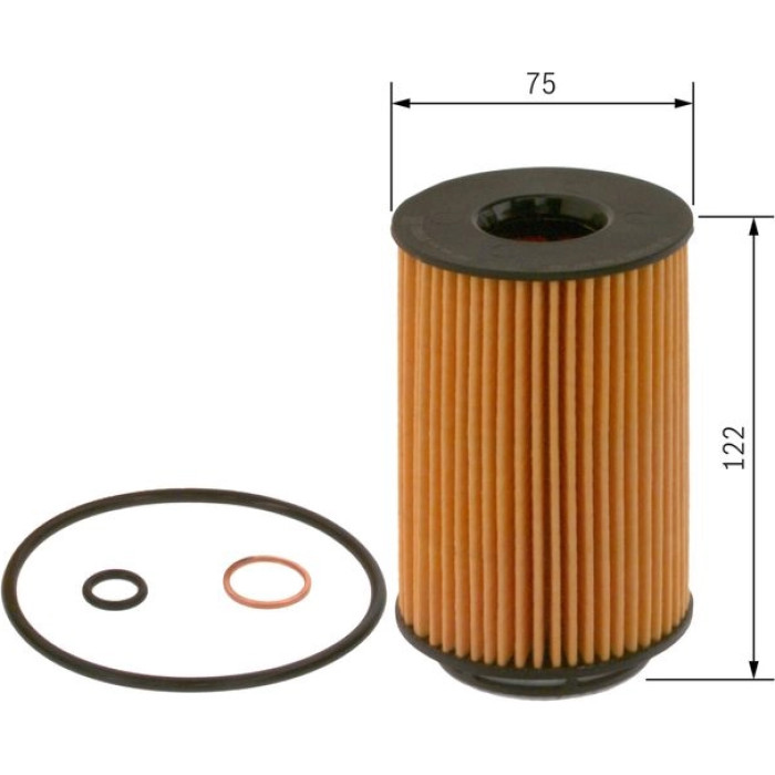 Bosch Ölfilter F 026 407 158 Bosch Ölfilter F 026 407 158