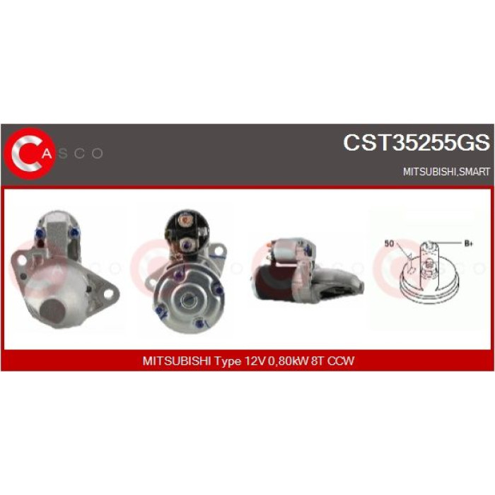 CASCO Anlasser CST35255GS CASCO Anlasser CST35255GS