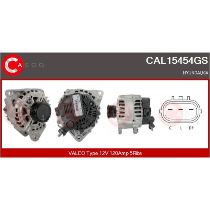 CASCO Generator CAL15454GS CASCO Generator CAL15454GS