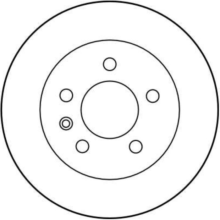 TRW Bremsscheibe DF1544 TRW Bremsscheibe DF1544