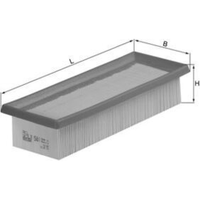 MAHLE Luftfilter LX 581