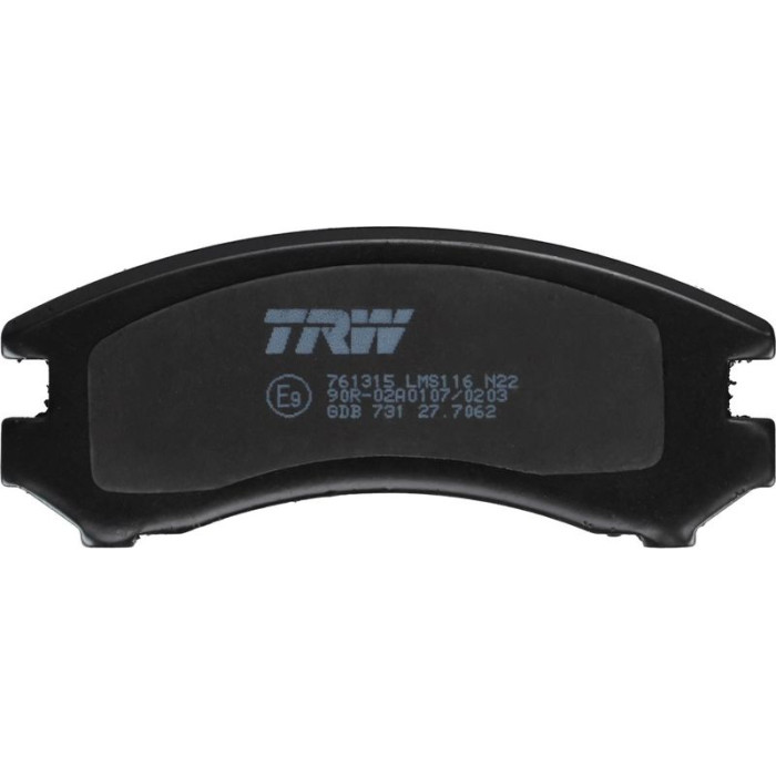 TRW Bremsbeläge Vorderachse GDB731 TRW Bremsbeläge Vorderachse GDB731