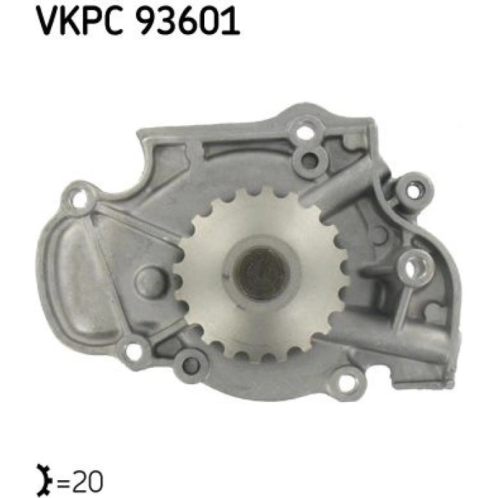 SKF Wasserpumpe / Kühlmittelpumpe VKPC 93601 SKF Wasserpumpe / Kühlmittelpumpe VKPC 93601