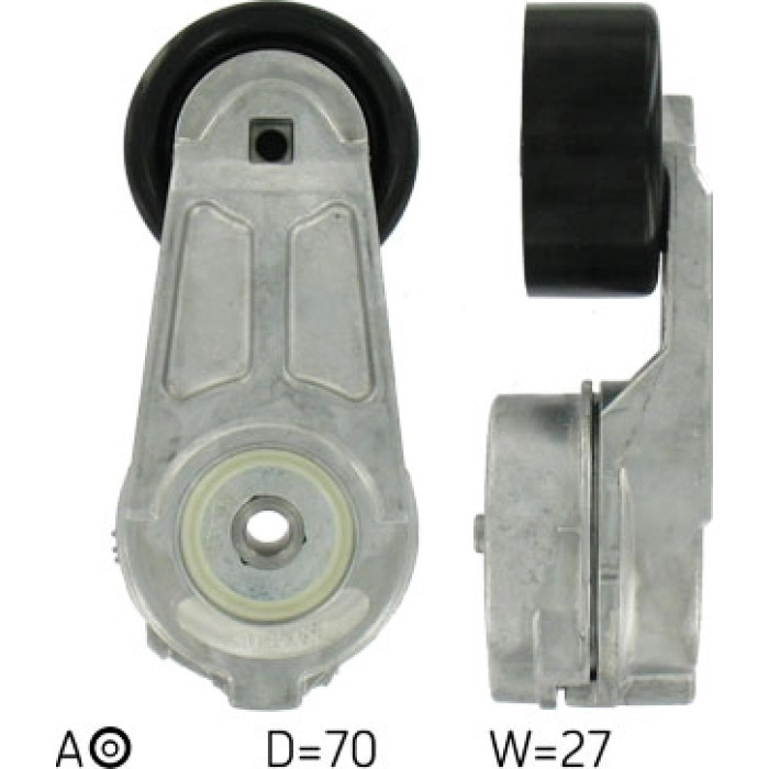 SKF Keilrippenriemen-Spannrolle VKM 31066 SKF Keilrippenriemen-Spannrolle VKM 31066