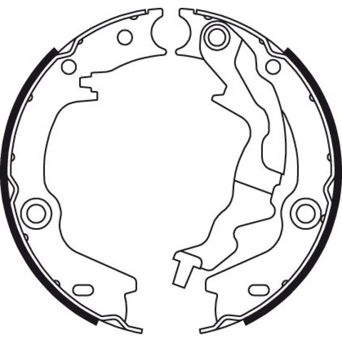 TRW Bremsbacken GS8781