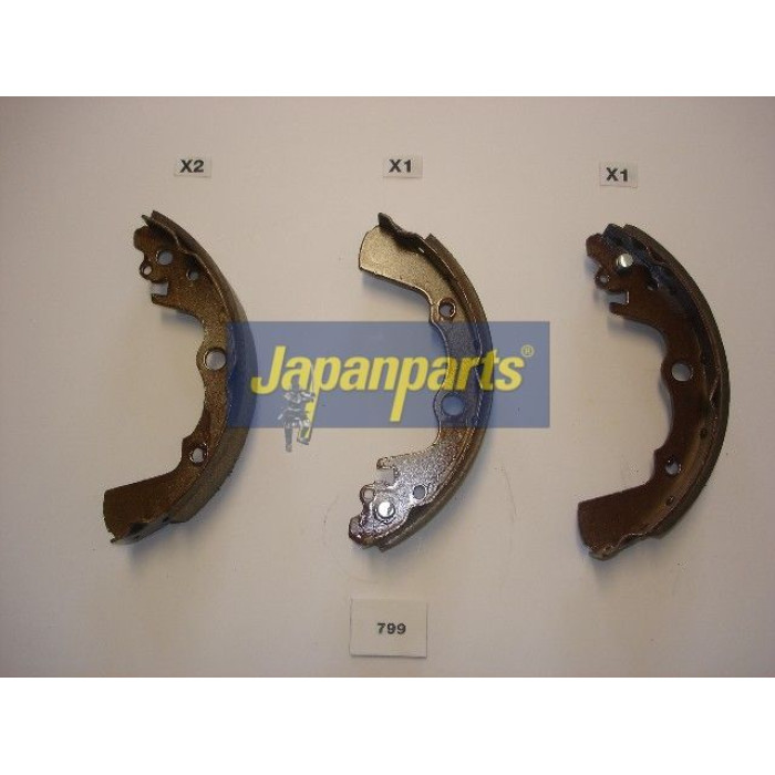 Japanparts Bremsbacken GF-799AF Japanparts Bremsbacken GF-799AF