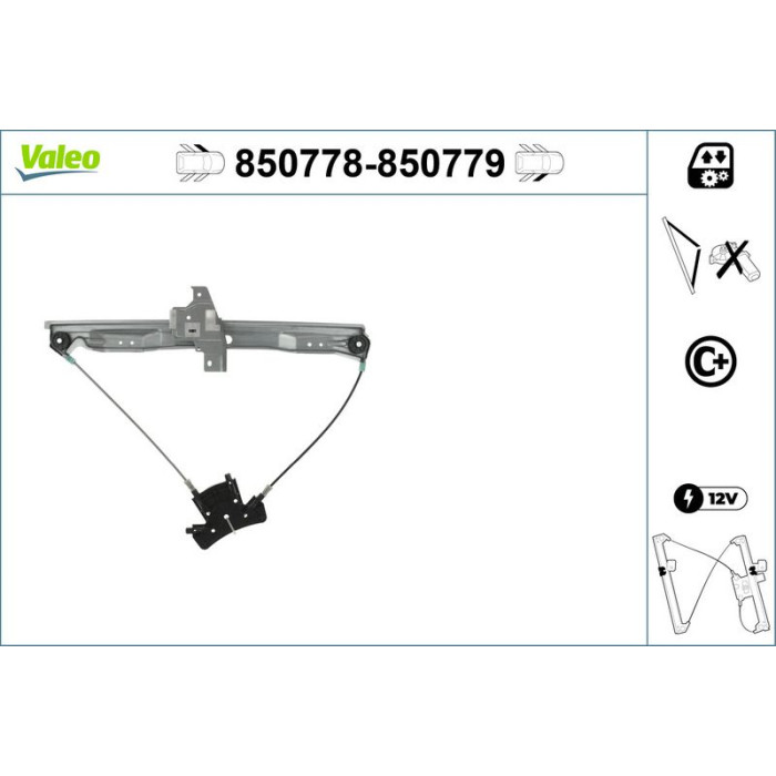 VALEO 850778 Fensterheber VALEO 850778 Fensterheber