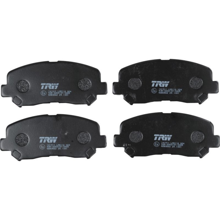 TRW Bremsbeläge Vorderachse GDB3562 TRW Bremsbeläge Vorderachse GDB3562