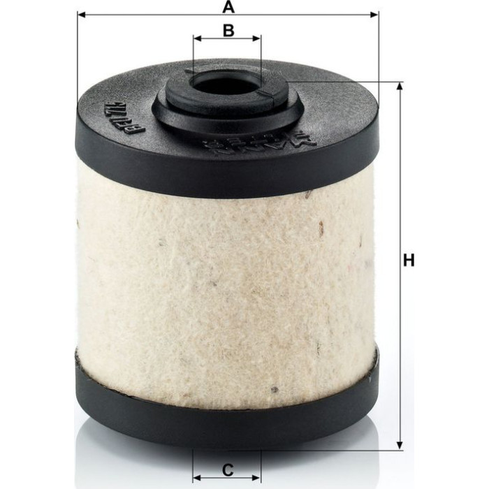 BFU 715 MANN-FILTER Kraftstofffilter LKW 715 BFU 715 MANN-FILTER Kraftstofffilter LKW 715