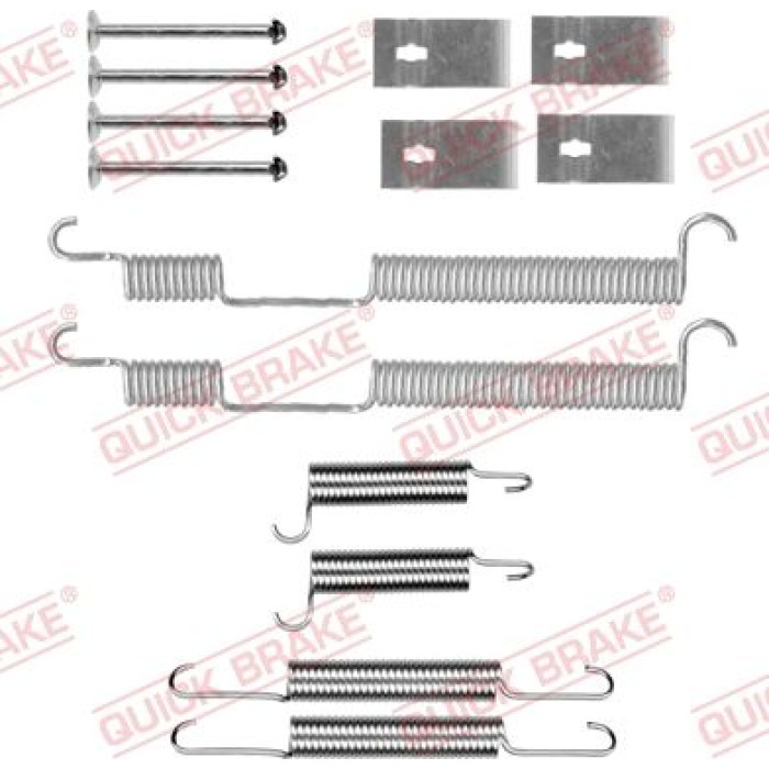 Quick Brake Montagesatz für Bremsbacken 105-0844 Quick Brake Montagesatz für Bremsbacken 105-0844