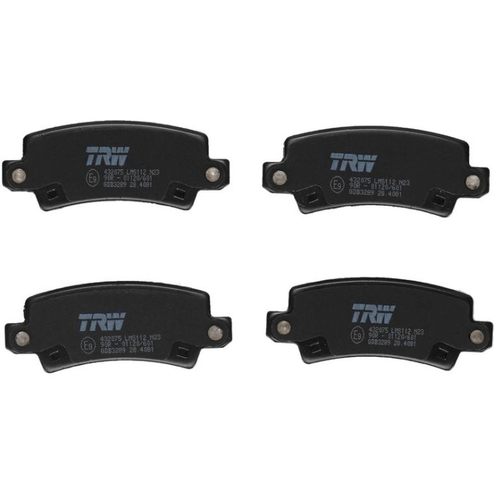 TRW Bremsbeläge Hinterachse GDB3289 TRW Bremsbeläge Hinterachse GDB3289