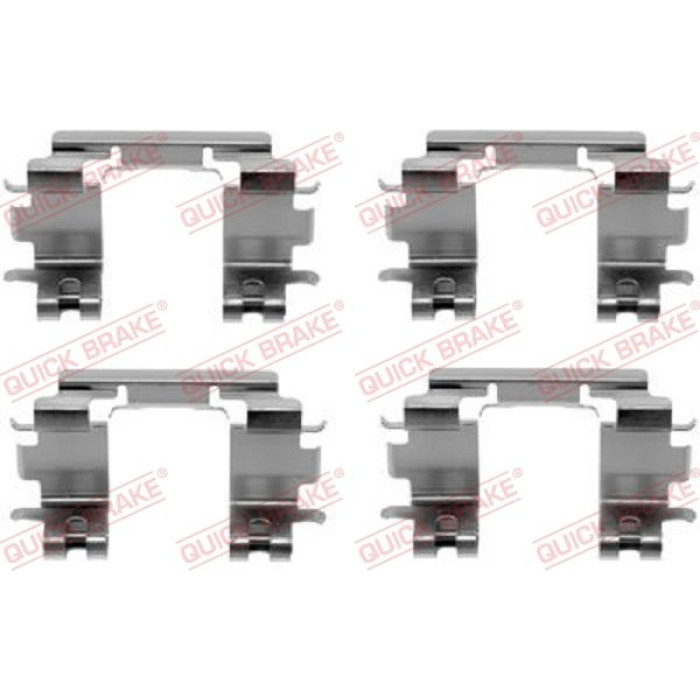 Quick Brake Montagesatz für Bremsbeläge 109-1670