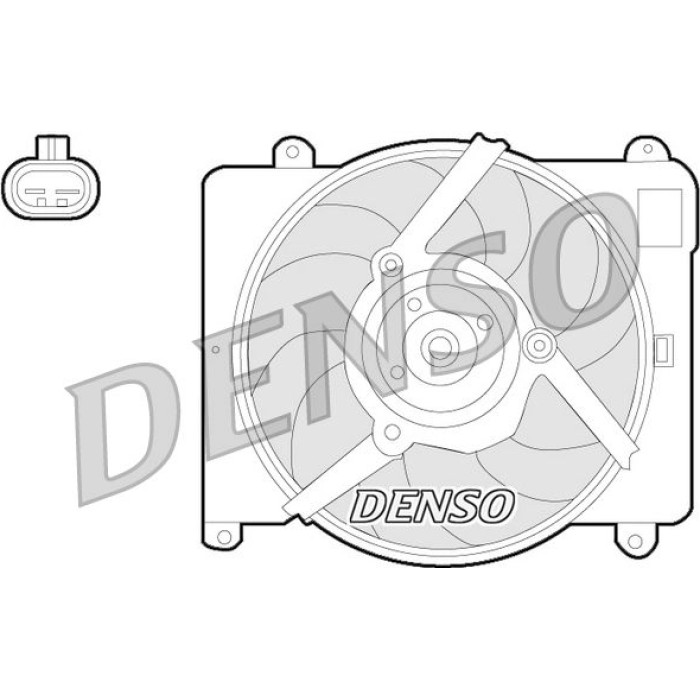 Denso Kühlerlüfter DER21021 Denso Kühlerlüfter DER21021