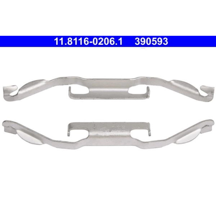 ATE Feder, Bremssattel 11.8116-0206.1 ATE Feder, Bremssattel 11.8116-0206.1