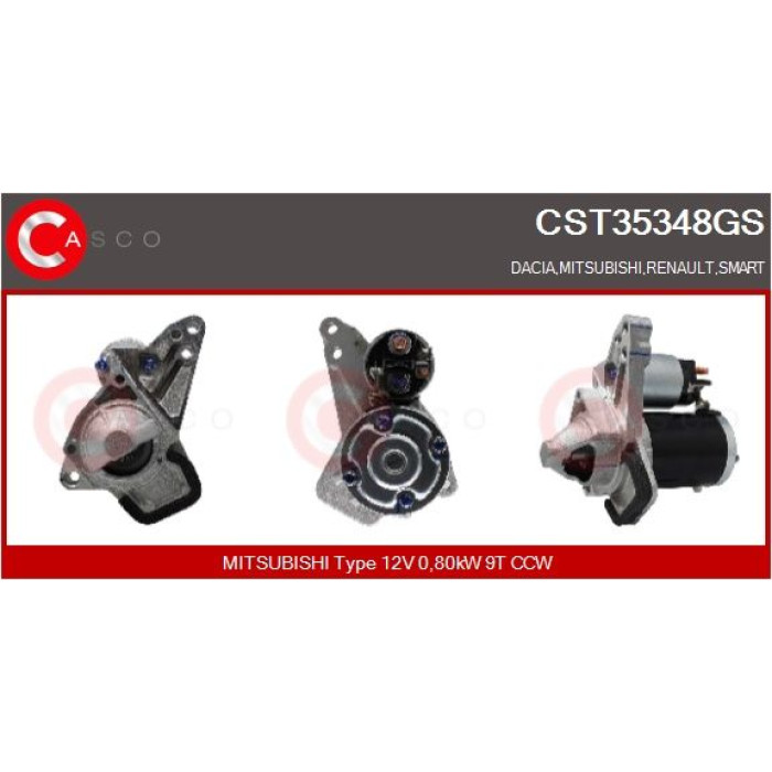 CASCO Anlasser CST35348GS CASCO Anlasser CST35348GS