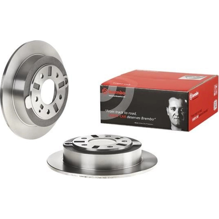 Brembo Bremsscheibe 08.7107.10 Brembo Bremsscheibe 08.7107.10