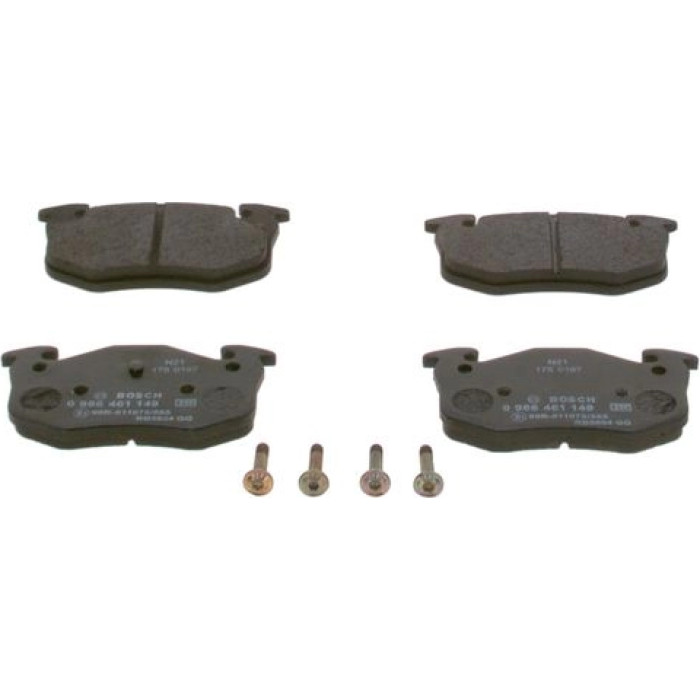 0 986 461 149 Bosch Bremsbelagsatz 0 986 461 149 0 986 461 149 Bosch Bremsbelagsatz 0 986 461 149