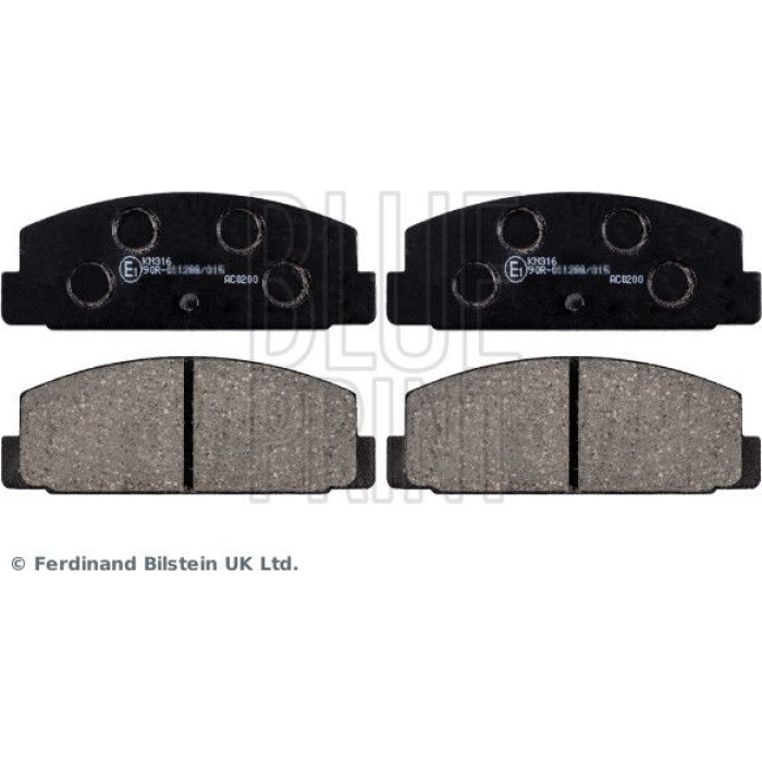 Bremsbelagsatz Mazda T. 323/626/6 1,8-2,5 90 ADM54248 Bremsbelagsatz Mazda T. 323/626/6 1,8-2,5 90 ADM54248
