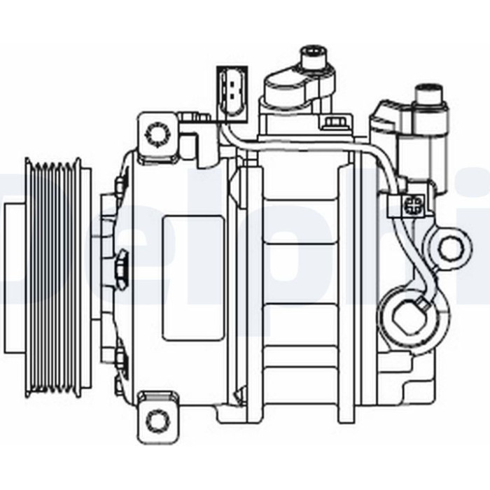 Delphi Kompressor CS20546 Delphi Kompressor CS20546