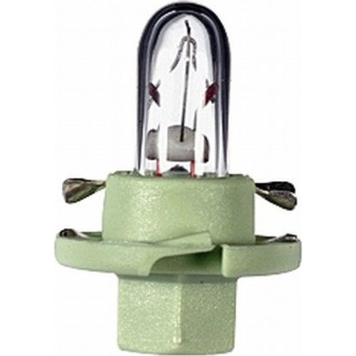 8GS 006 677-121 HELLA Instrumentenlampe 12 V 2 W Sockel BX8,4d – 8GS 006 677-121