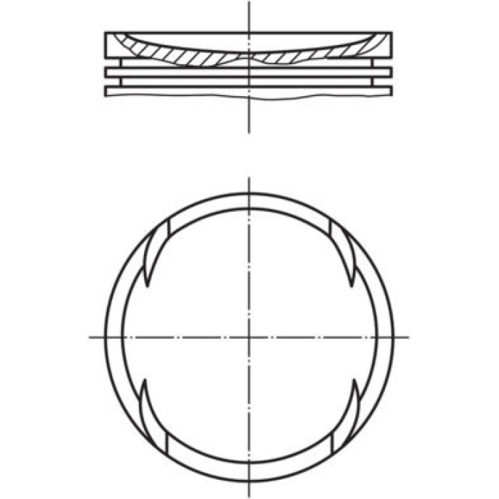 MAHLE Kolben 030 64 00 MAHLE Kolben 030 64 00
