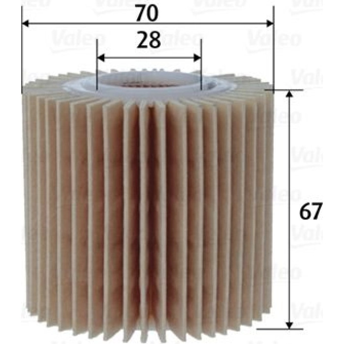 Valeo Ölfilter 586606 Valeo Ölfilter 586606