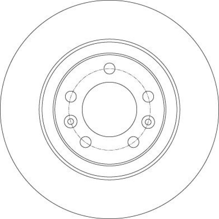 TRW Bremsscheibe Hinterachse DF6134 TRW Bremsscheibe Hinterachse DF6134