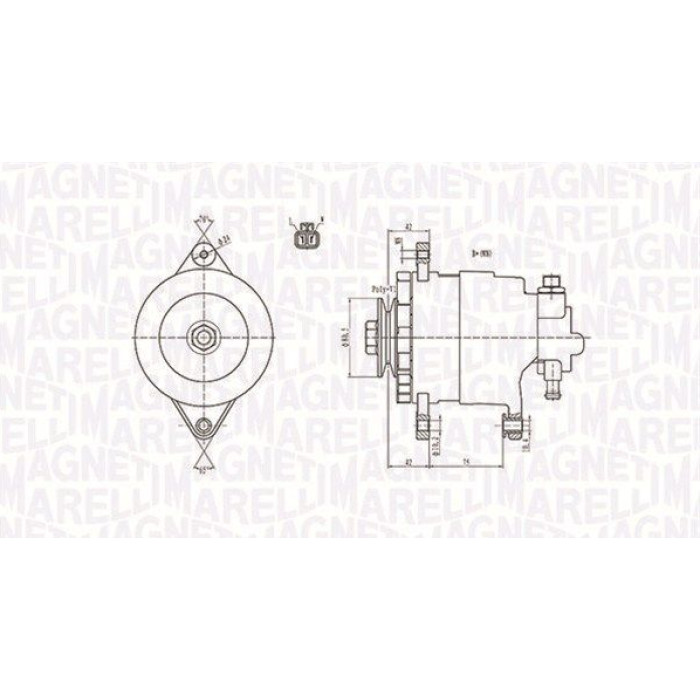 Magneti Marelli Lichtmaschine 063731172010