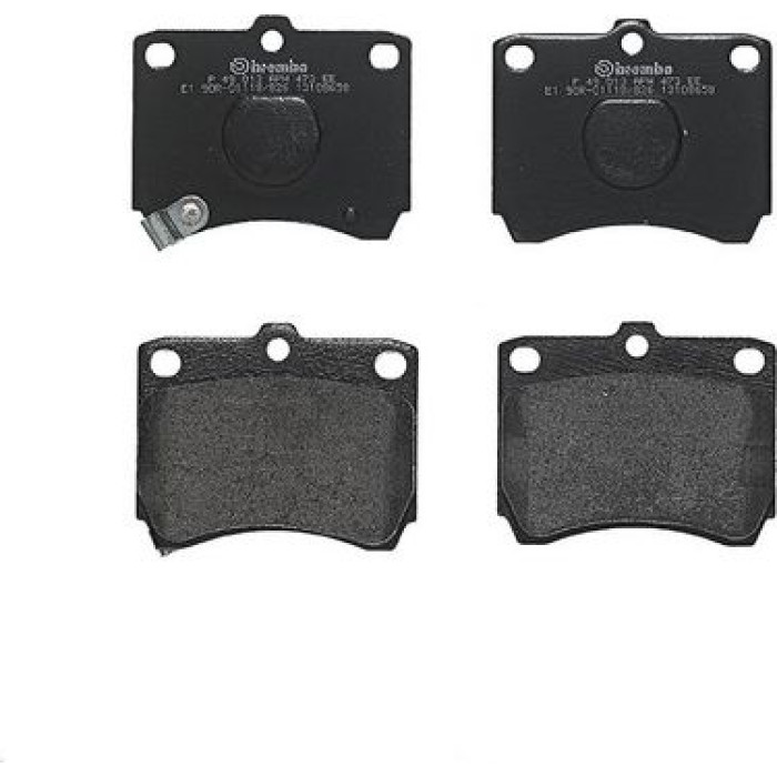 BREMBO Bremsbelagsatz, Scheibenbremse P 49 013 BREMBO Bremsbelagsatz, Scheibenbremse P 49 013