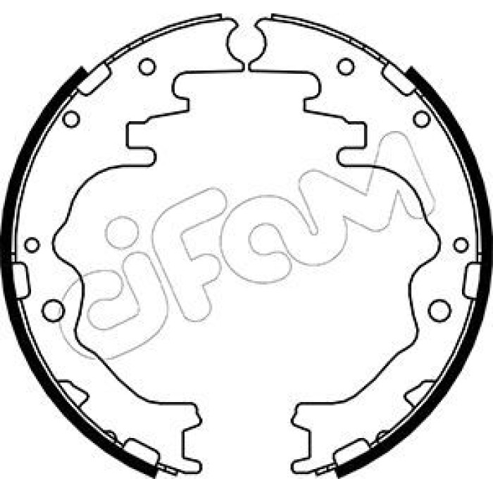 CIFAM Bremsbackensatz 153-209 CIFAM Bremsbackensatz 153-209