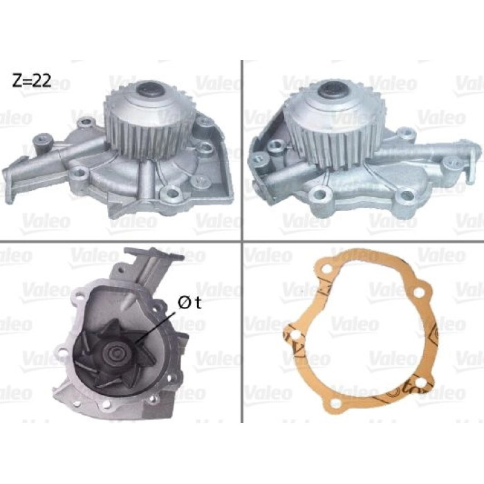 Valeo Wasserpumpe 506659 Valeo Wasserpumpe 506659