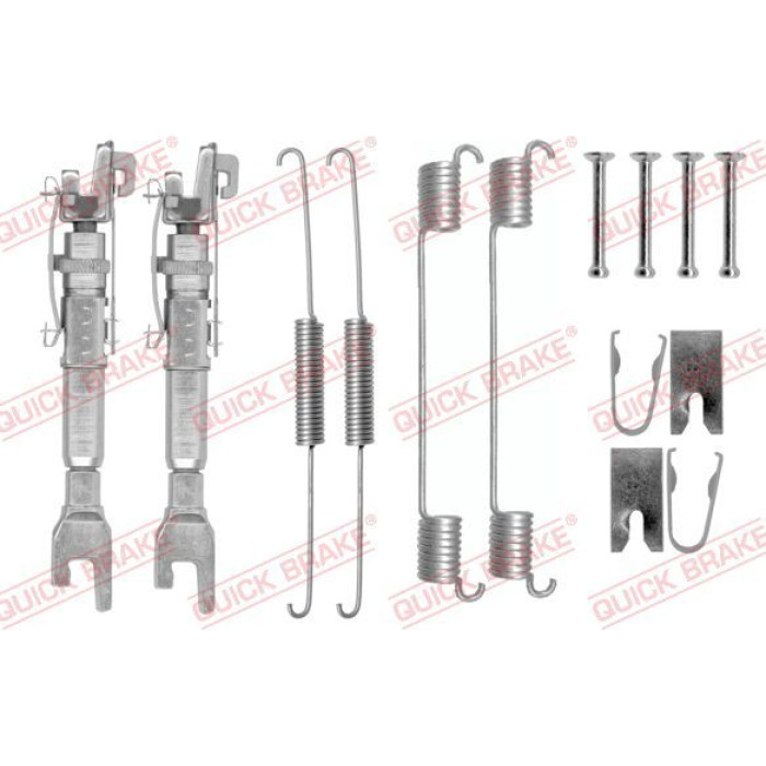 Quick Brake Zubehörsatz für Bremsbacken QB105-0781S Quick Brake Zubehörsatz für Bremsbacken QB105-0781S