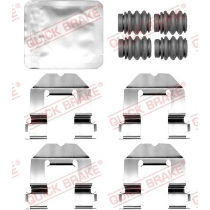 Quick Brake Zusatzsatz für Scheibenbremsbeläge 109-0162