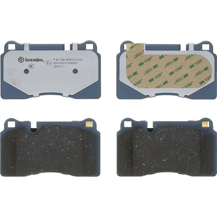 BREMBO Bremsklötze EV VA P 85 116E BREMBO Bremsklötze EV VA P 85 116E