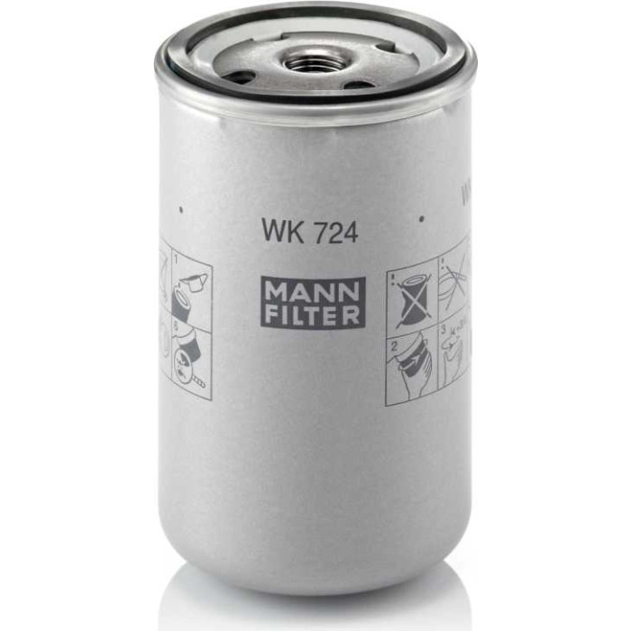 MANN-FILTER Kraftstofffilter LKW WK 724