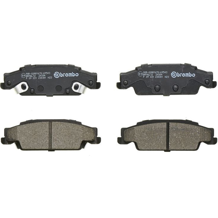 BREMBO Bremsklötze HA P 09 031 BREMBO Bremsklötze HA P 09 031
