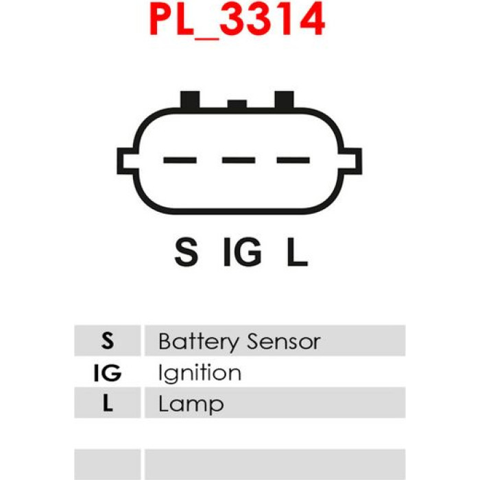 AS-PL Lichtmaschinenregler ARE6002 AS-PL Lichtmaschinenregler ARE6002